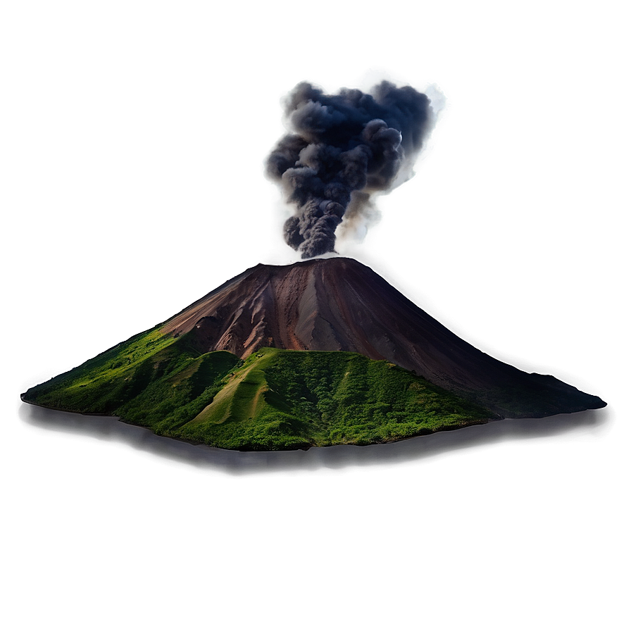 Volcano View Png 06252024 PNG Image