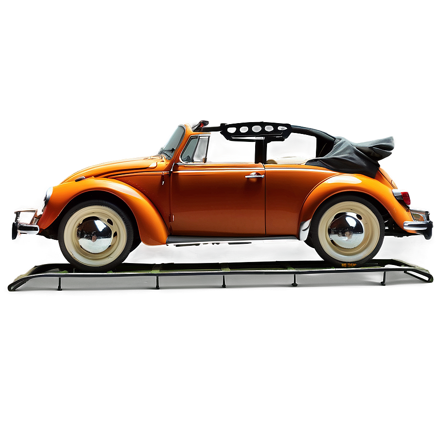 Volkswagen Beetle With Bicycle Rack Png Edg PNG Image