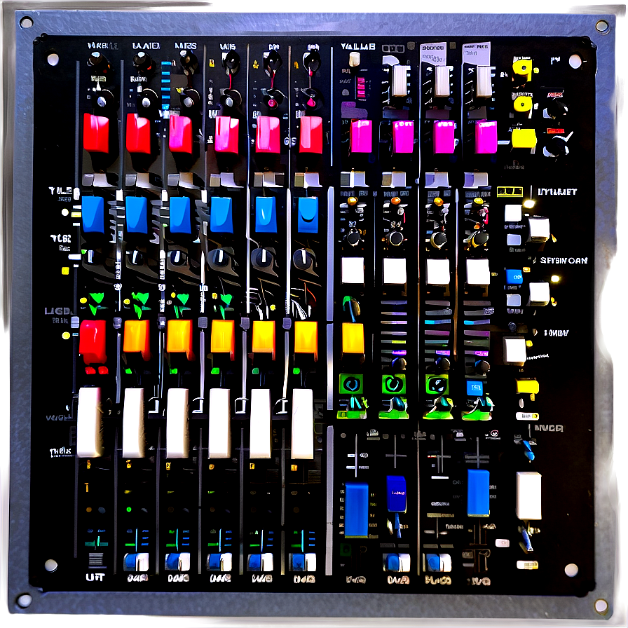 Volume Mixer Panel Png Brh97 PNG Image