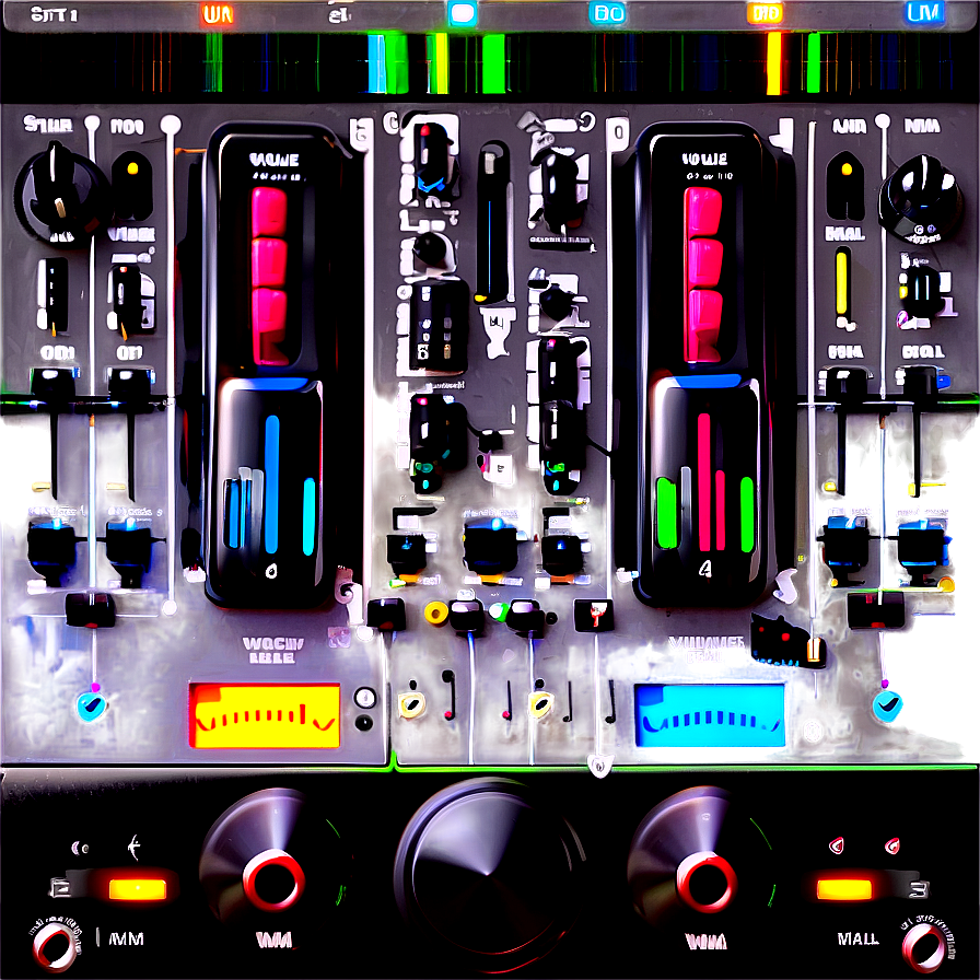 Volume Mixer Panel Png Tiw PNG Image