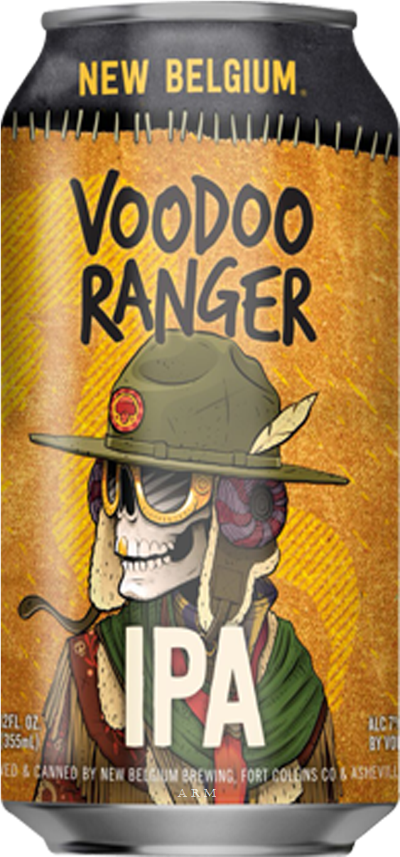 Voodoo Ranger I P A Beer Can PNG Image