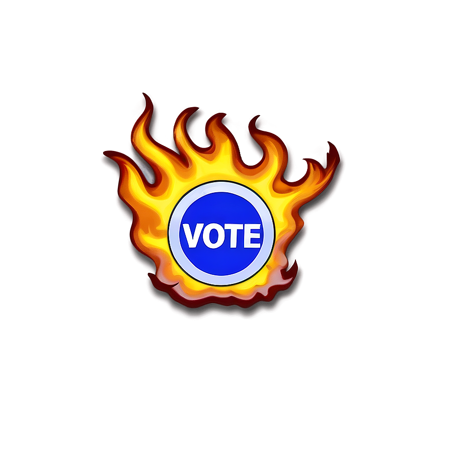 Vote Flame Png 21 PNG Image