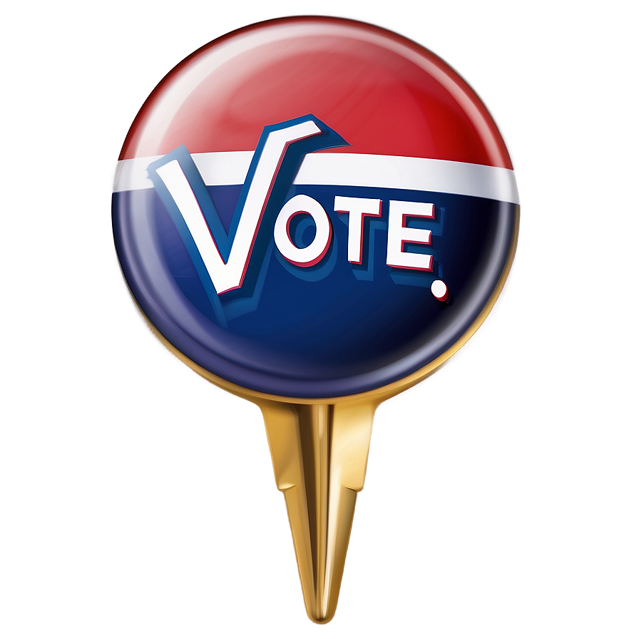 Vote Pin Png 77 PNG Image