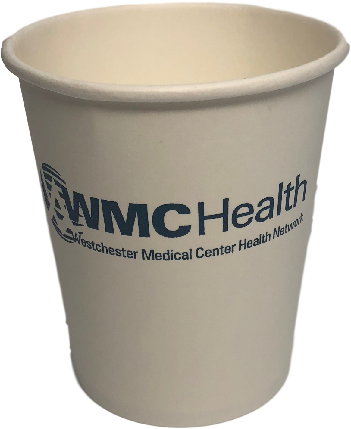 W M C Health Paper Cup Branding PNG Image