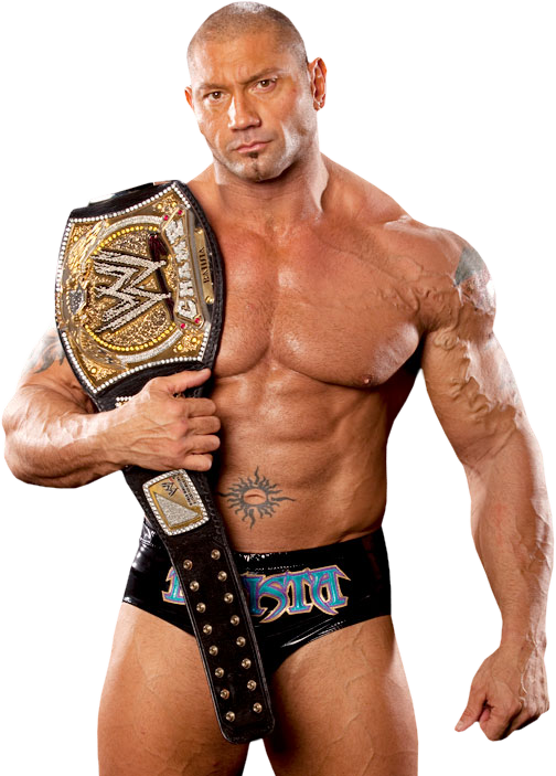 W W E_ Champion_ Posing_ With_ Belt PNG Image