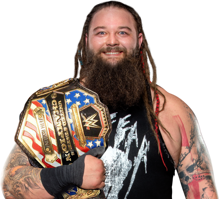 W W E Championwith Title Belt PNG Image