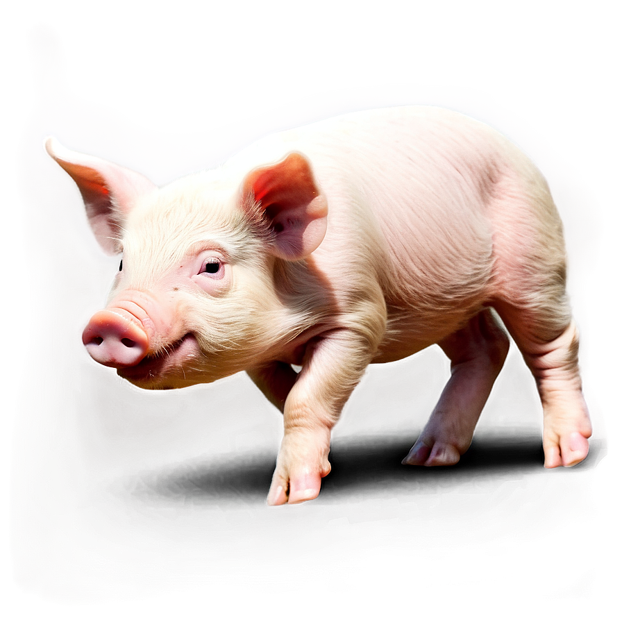 Walking Piglet Png 06202024 PNG Image