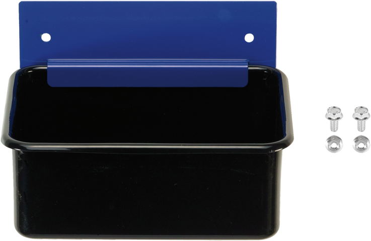 Wall Mounted Blue Mailboxwith Hardware PNG Image