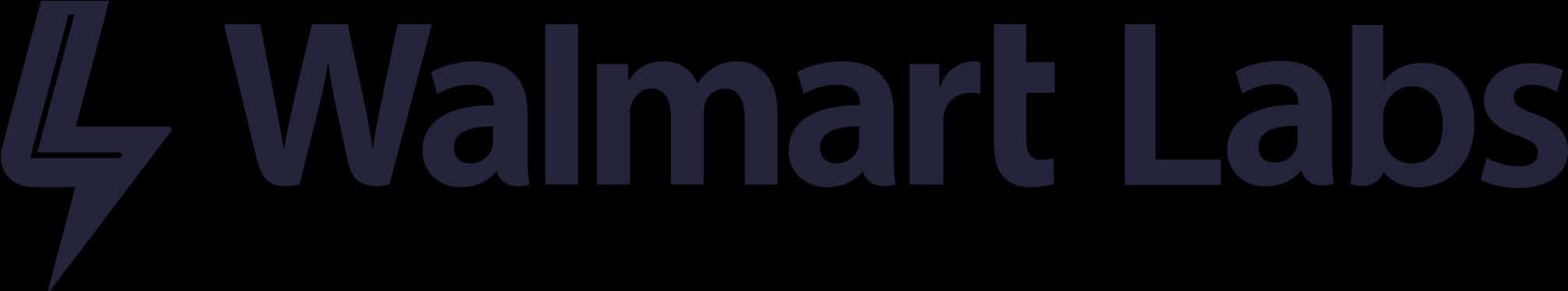 Walmart Labs Logo Dark Background PNG Image