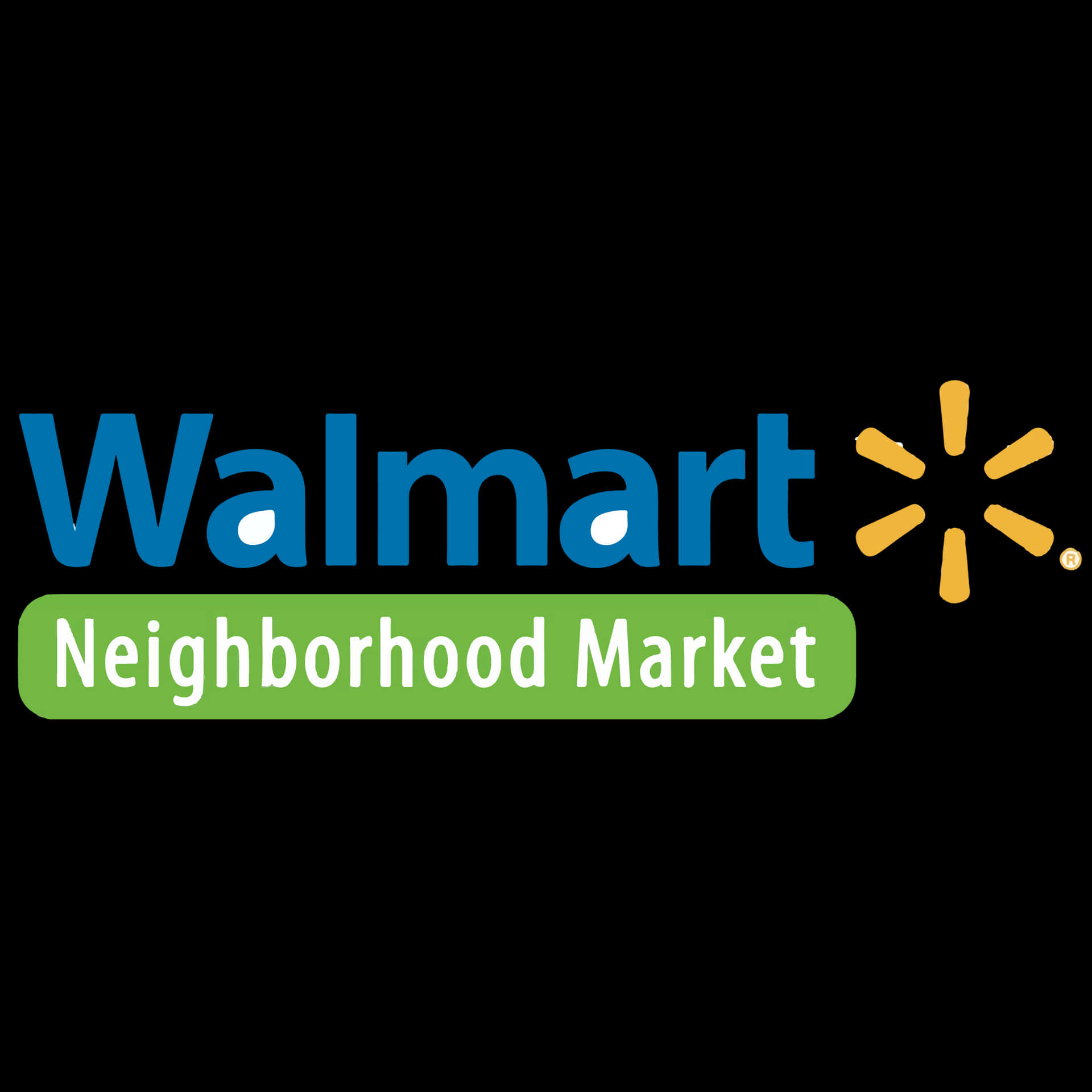 Walmart Neighborhood Market Logo PNG Image