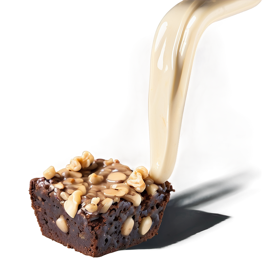 Walnut Brownie Bite Png Ggi PNG Image