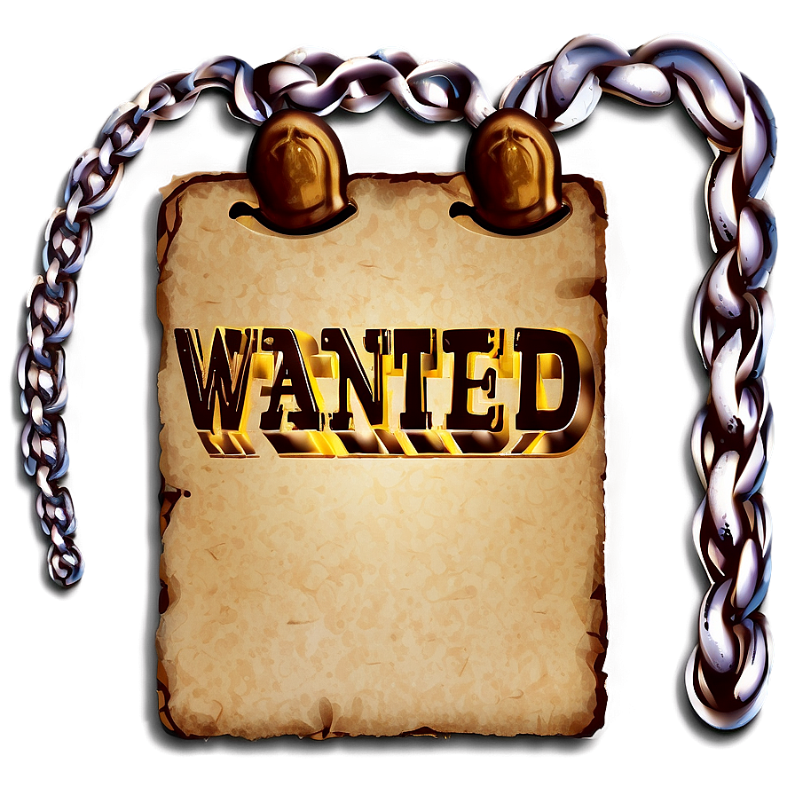 Wanted Sign Png 06112024 PNG Image