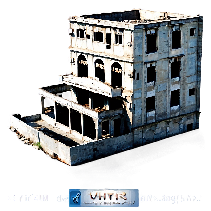 War Damaged Building Png 86 PNG Image