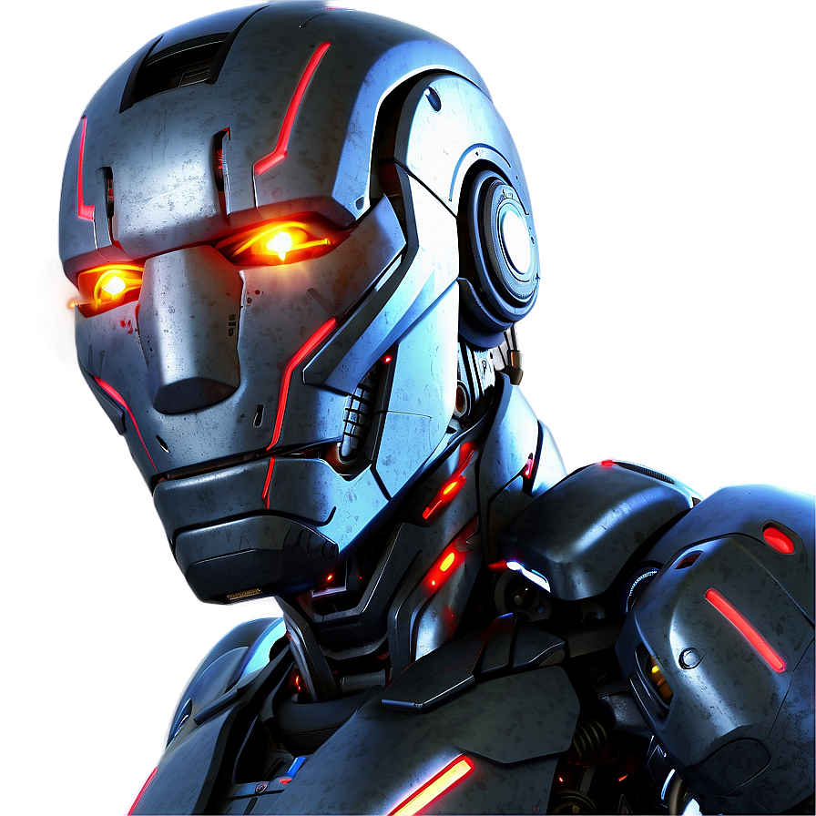 War Machine A.i. Controlled Png 06272024 PNG Image