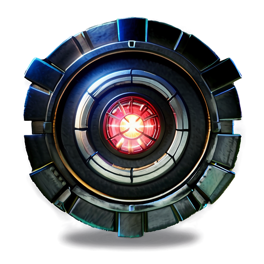 War Machine Arc Reactor Png Ofc96 PNG Image