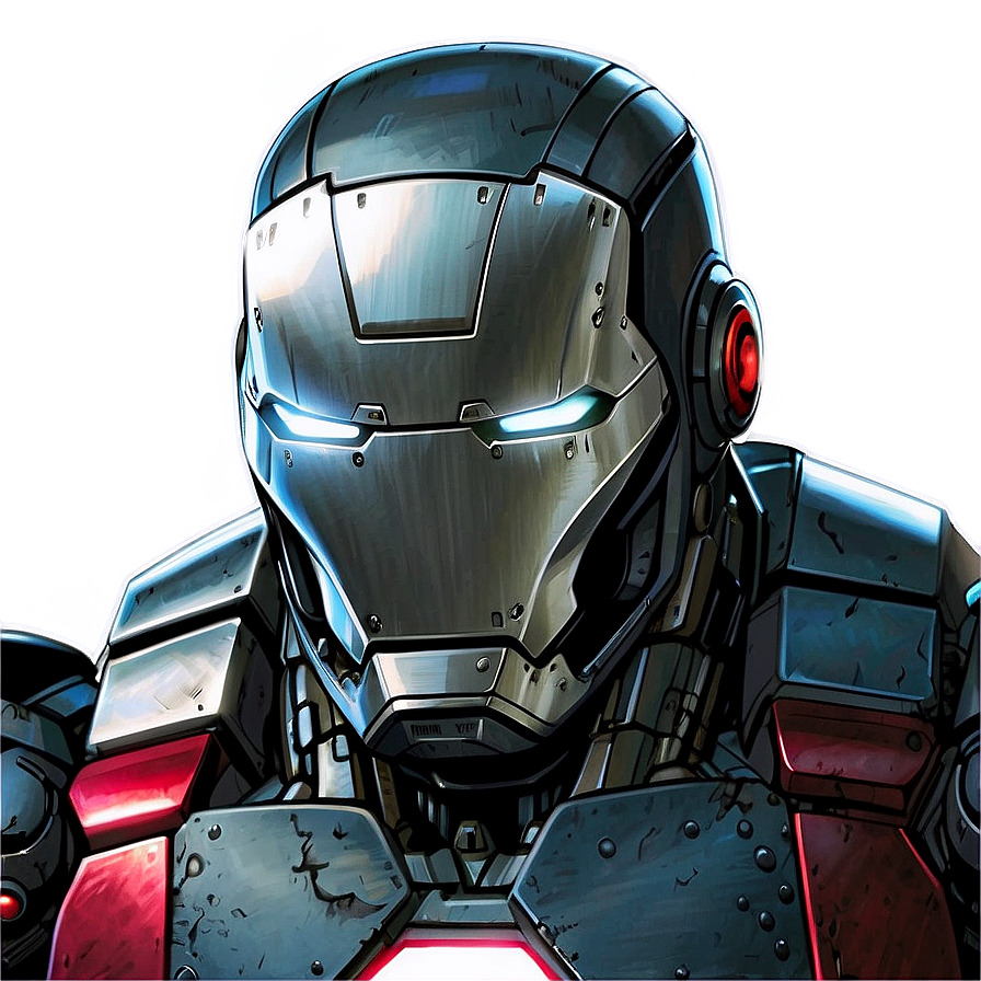 War Machine Marvel Comics Png 72 PNG Image