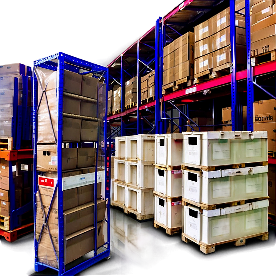 Warehouse Storage Facility Png Obm PNG Image