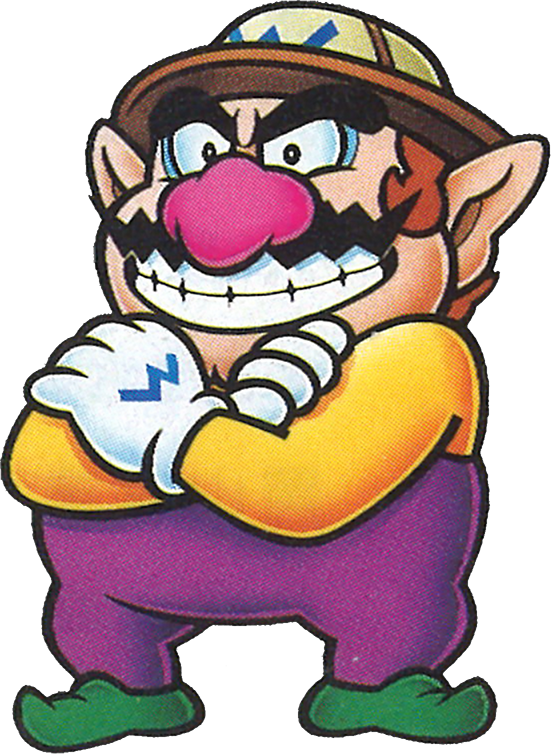 Wario_ Classic_ Pose PNG Image