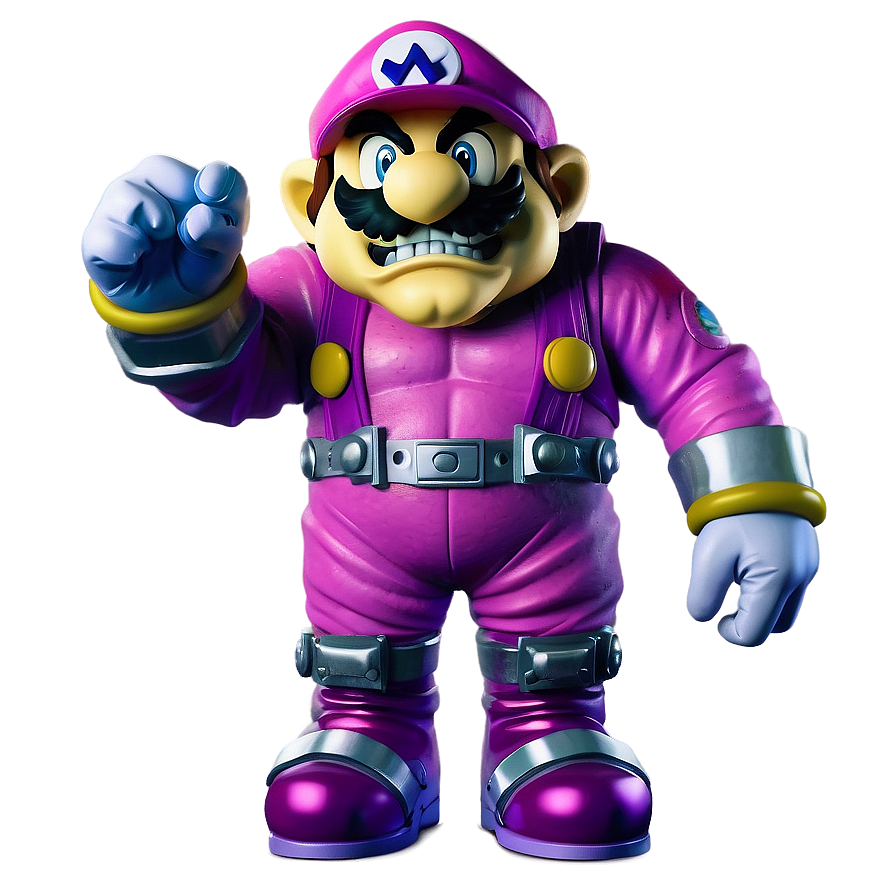 Wario In Space Suit Png Ubh PNG Image