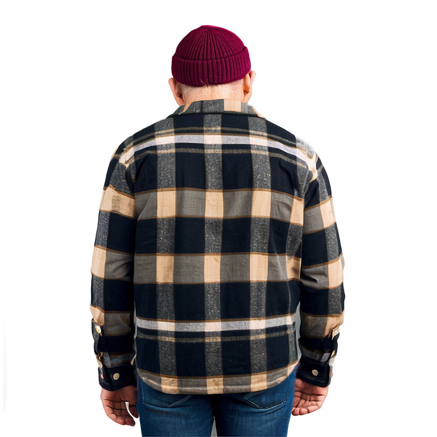 Warm Flannel Plaid Png 06252024 PNG Image