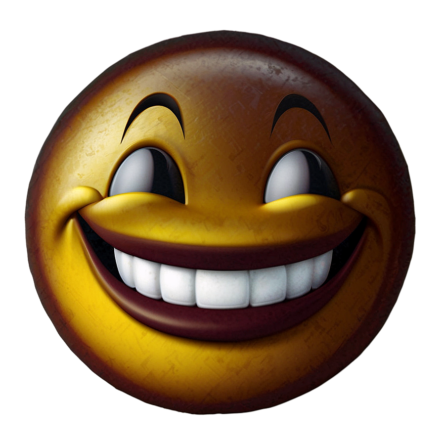 Warm Grin Emoji Png 10 PNG Image