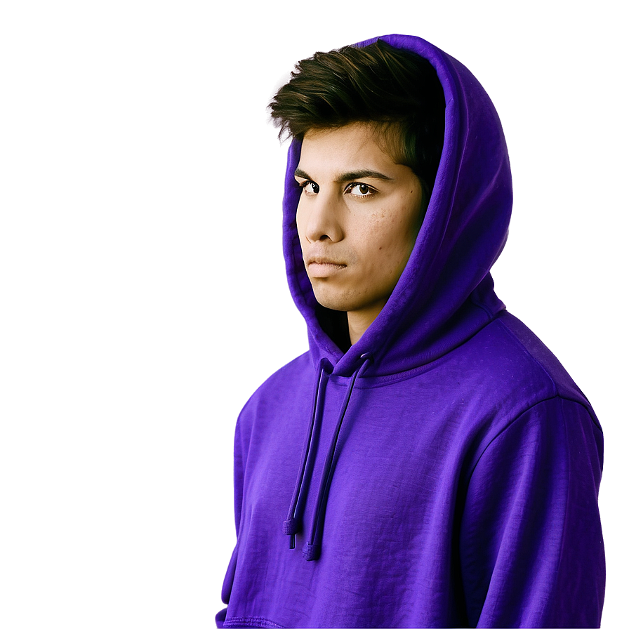 Warm Purple Hoodie Picture Png 06292024 PNG Image