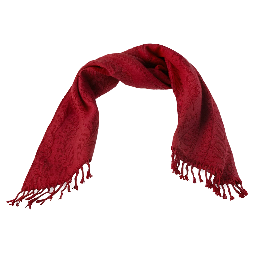 Warm Red Scarf Png Xre40 PNG Image