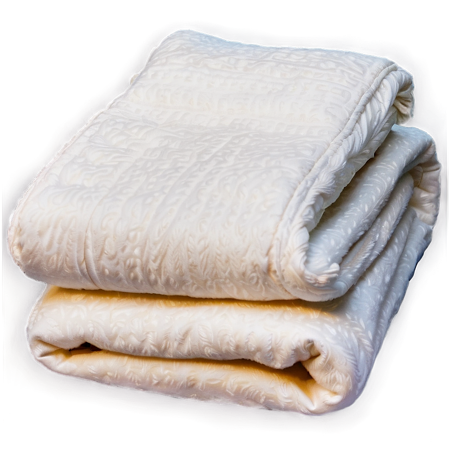 Warm White Blanket Png 06282024 PNG Image