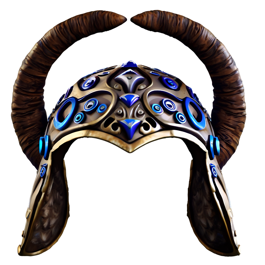 Warrior Helmet Horns Png Ntr PNG Image