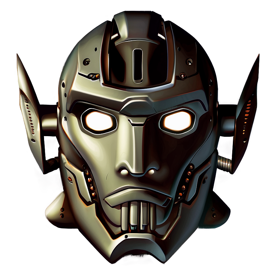 Warrior Robot Head Png Qic95 PNG Image