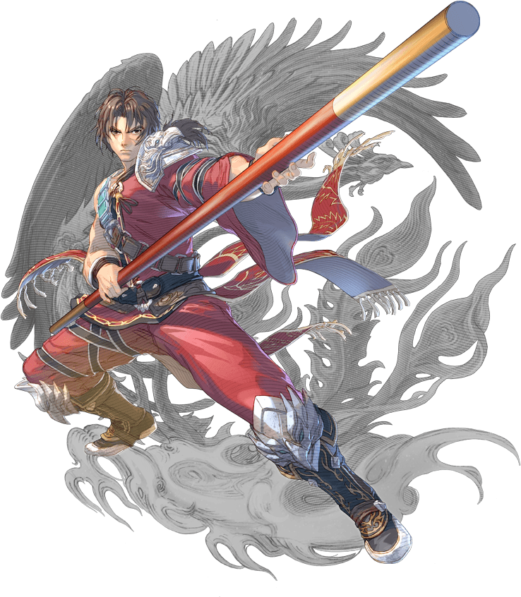 Warrior_with_ Spirit_ Wings_ Artwork PNG Image