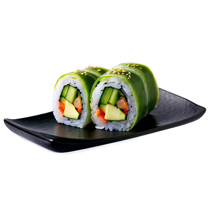 Wasabi Sushi Roll Png 06282024 PNG Image