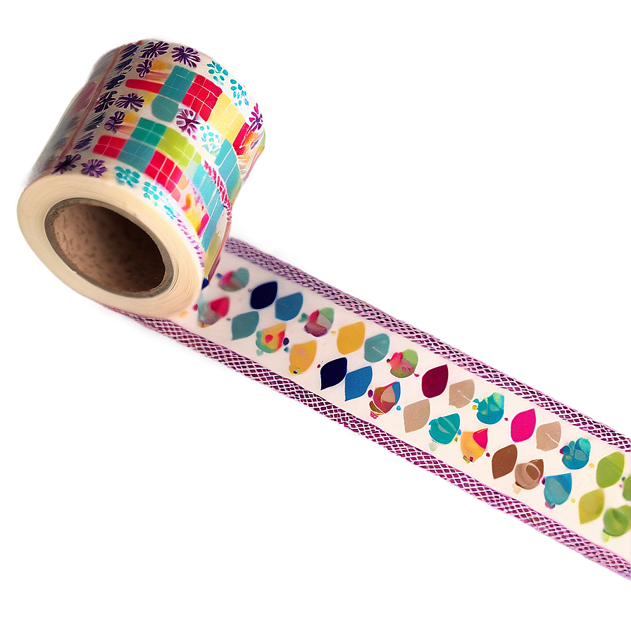 Washi Tape Sampler Png 05252024 PNG Image