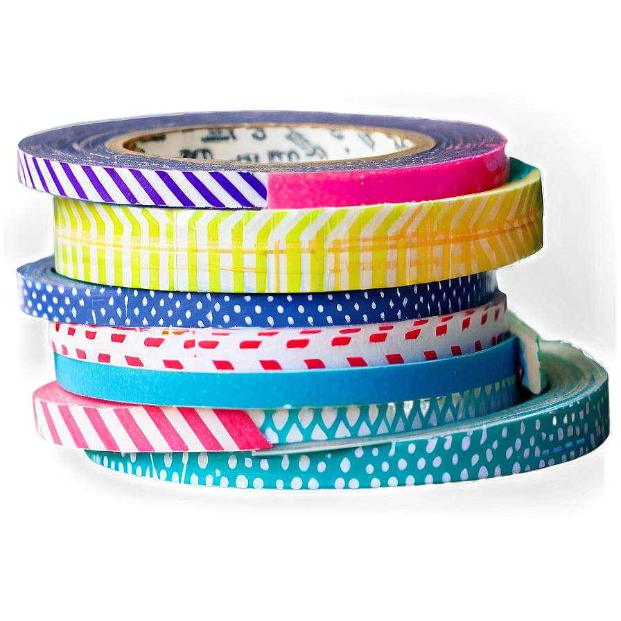 Washi Tape Wall Art Png 29 PNG Image