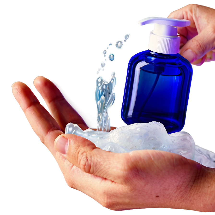 Washing Hands Foam Soap Png 06122024 PNG Image