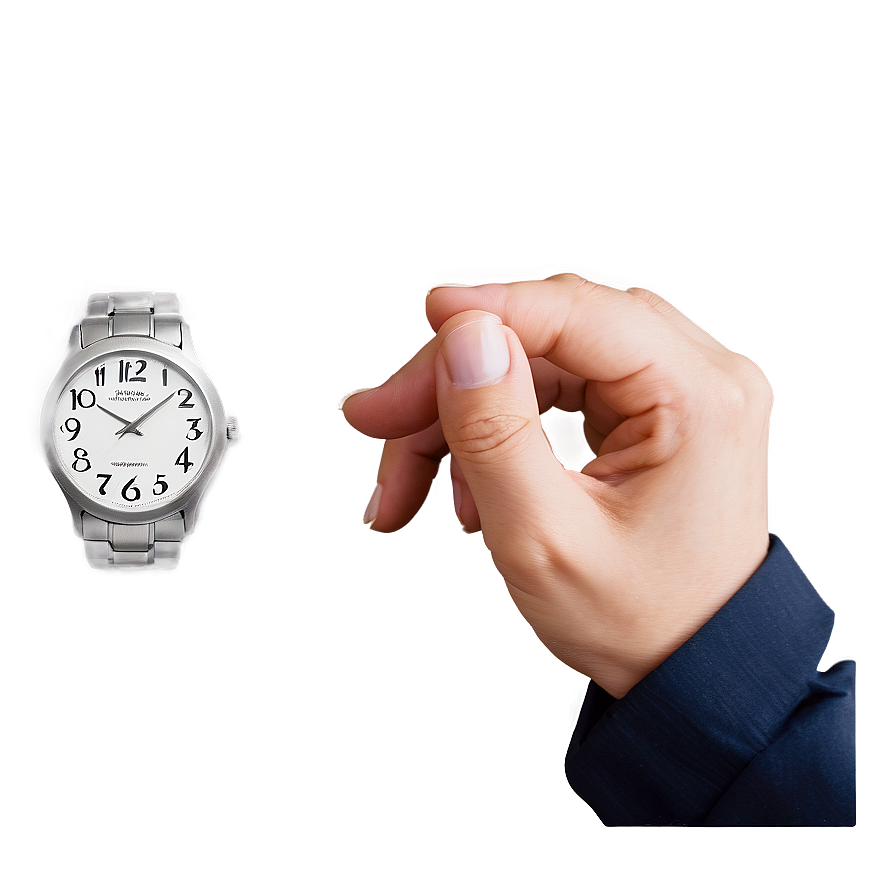 Watch Hands A PNG Image