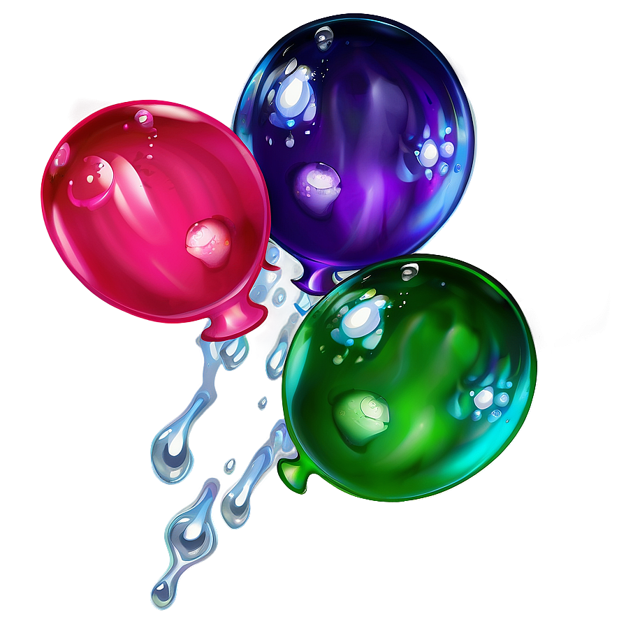 Water Balloons Png Gjq PNG Image