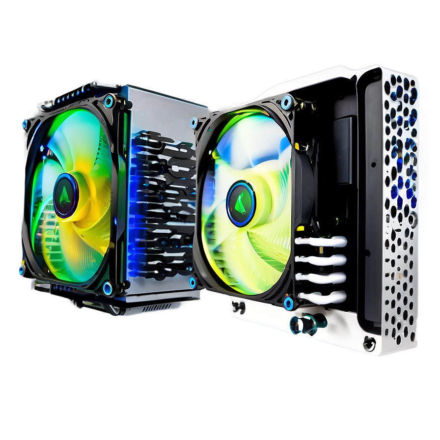 Water Cooled Pc Png 05062024 PNG Image