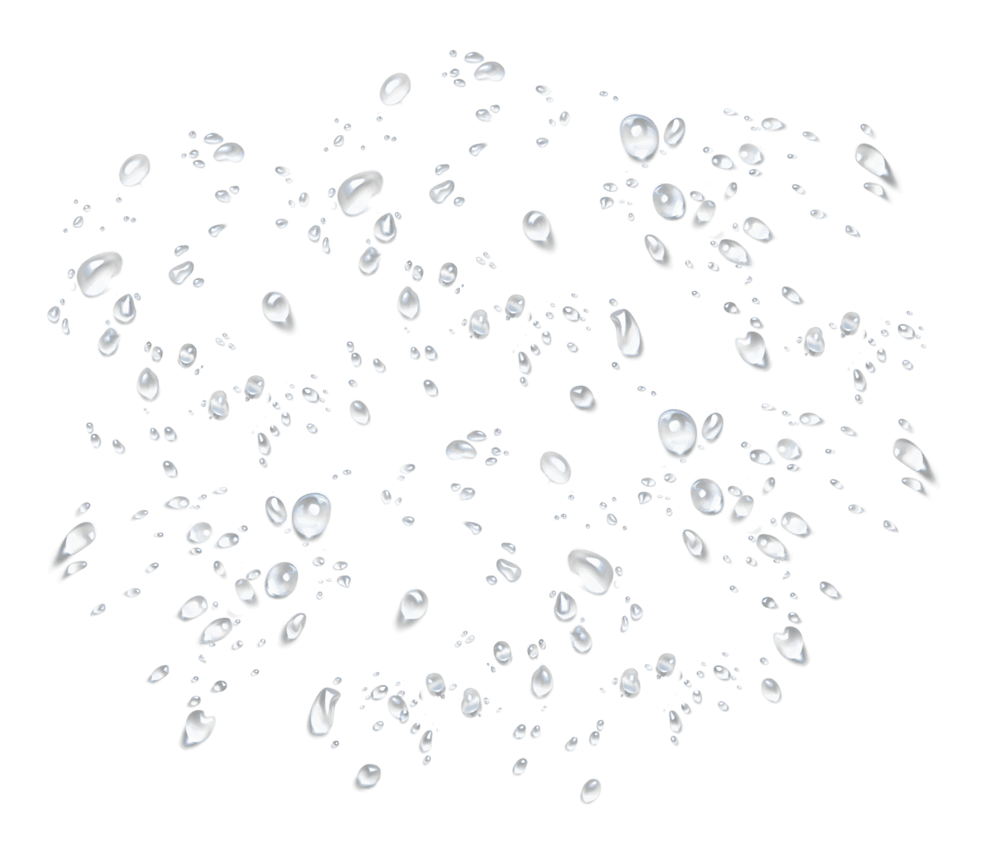 Water Dropletson Glass Texture PNG Image