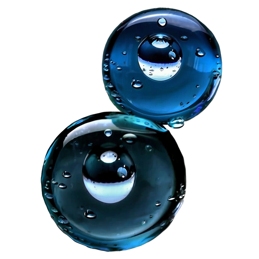 Water Drops A PNG Image