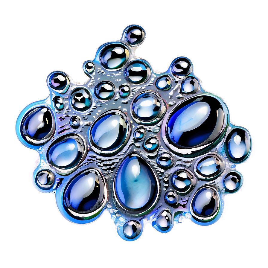 Water Drops On Textile Png Yru PNG Image