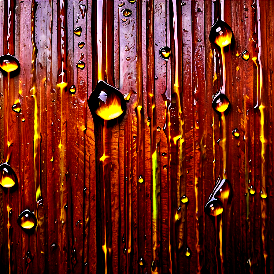 Water Drops On Wooden Surface Png Hkh PNG Image