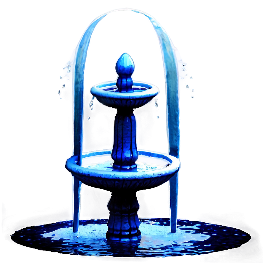 Water Fountain Park Png Aqq PNG Image