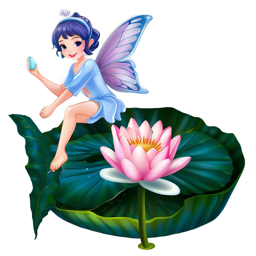 Water Lily Fairy Png 71 PNG Image