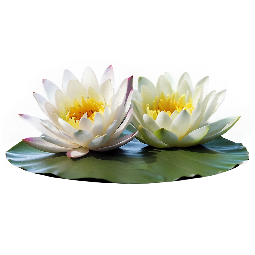 Water Lily Serene Png Fba PNG Image