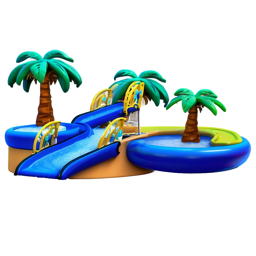 Water Park Oasis Png 8 PNG Image