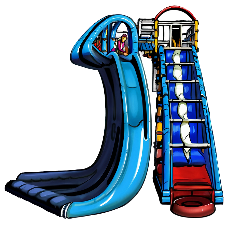 Water Park Slides Png 25 PNG Image