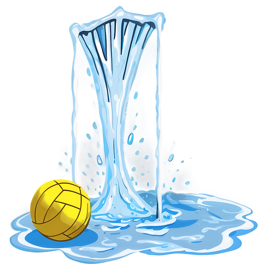 Water Polo Ball Drawing Png 06132024 PNG Image