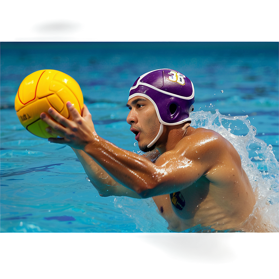 Water Polo Ball In Water Png Bhv89 PNG Image