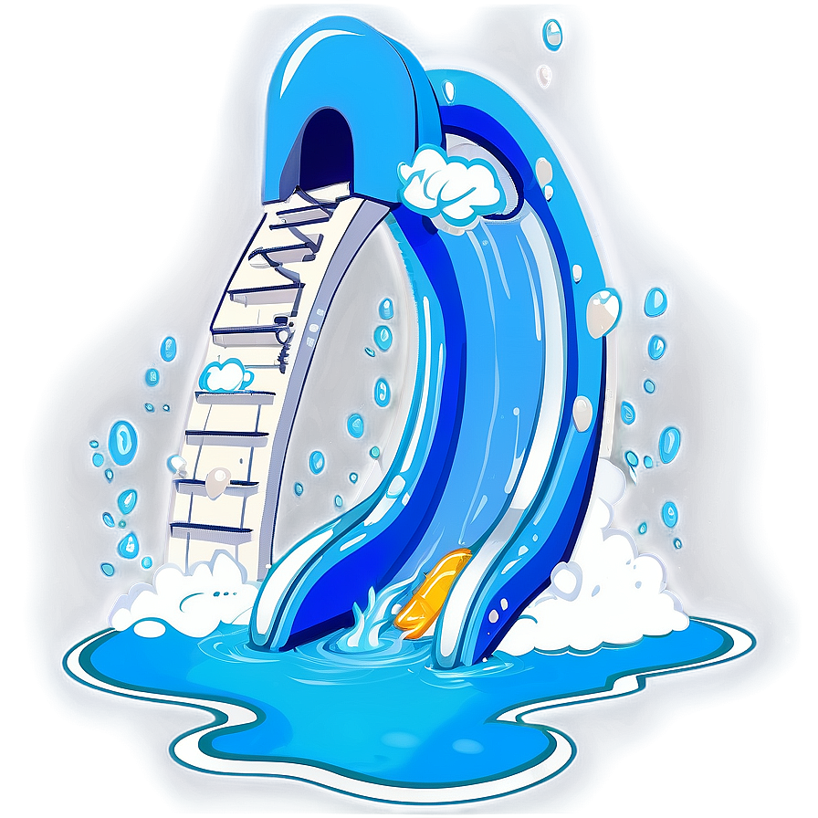 Water Slide Drop Png Edv40 PNG Image